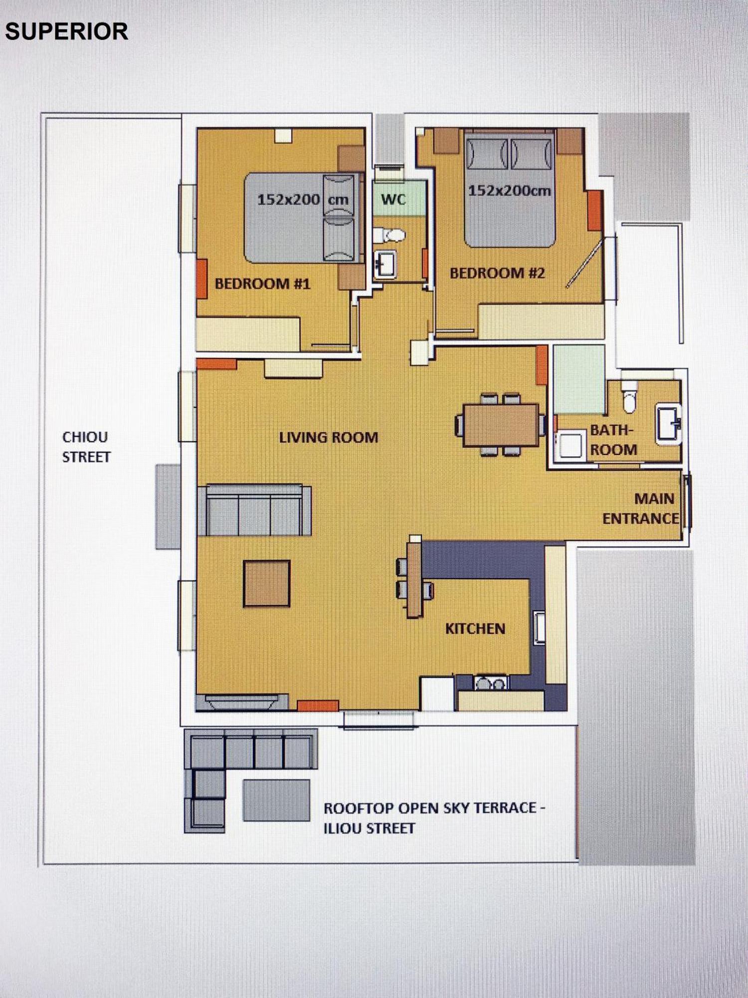 Sunkissed Rooftop Apartments Ateny Zewnętrze zdjęcie